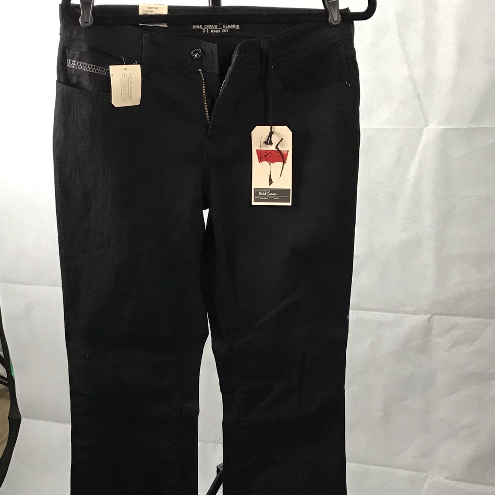 Curvy boot cut jeans